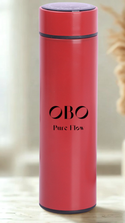 Bouteille Isotherme OBO avec Filtre Infusion & Température LED – Garde Thé/Boissons 12h/24h